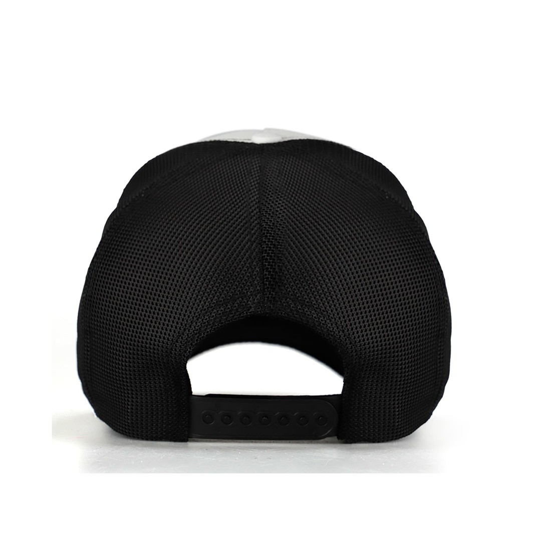 White-Black Trucker Cap