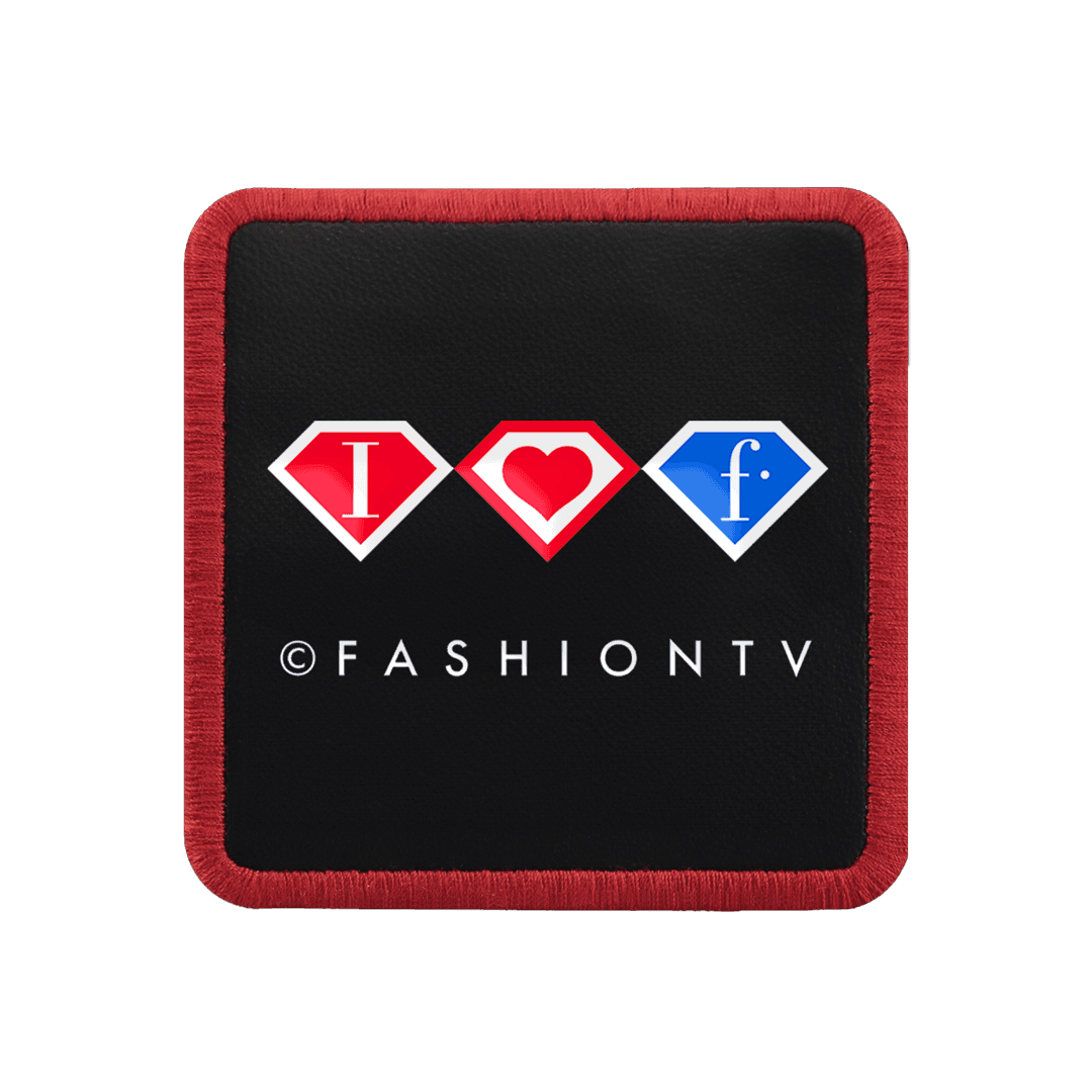 Fashion Black-Red Patch