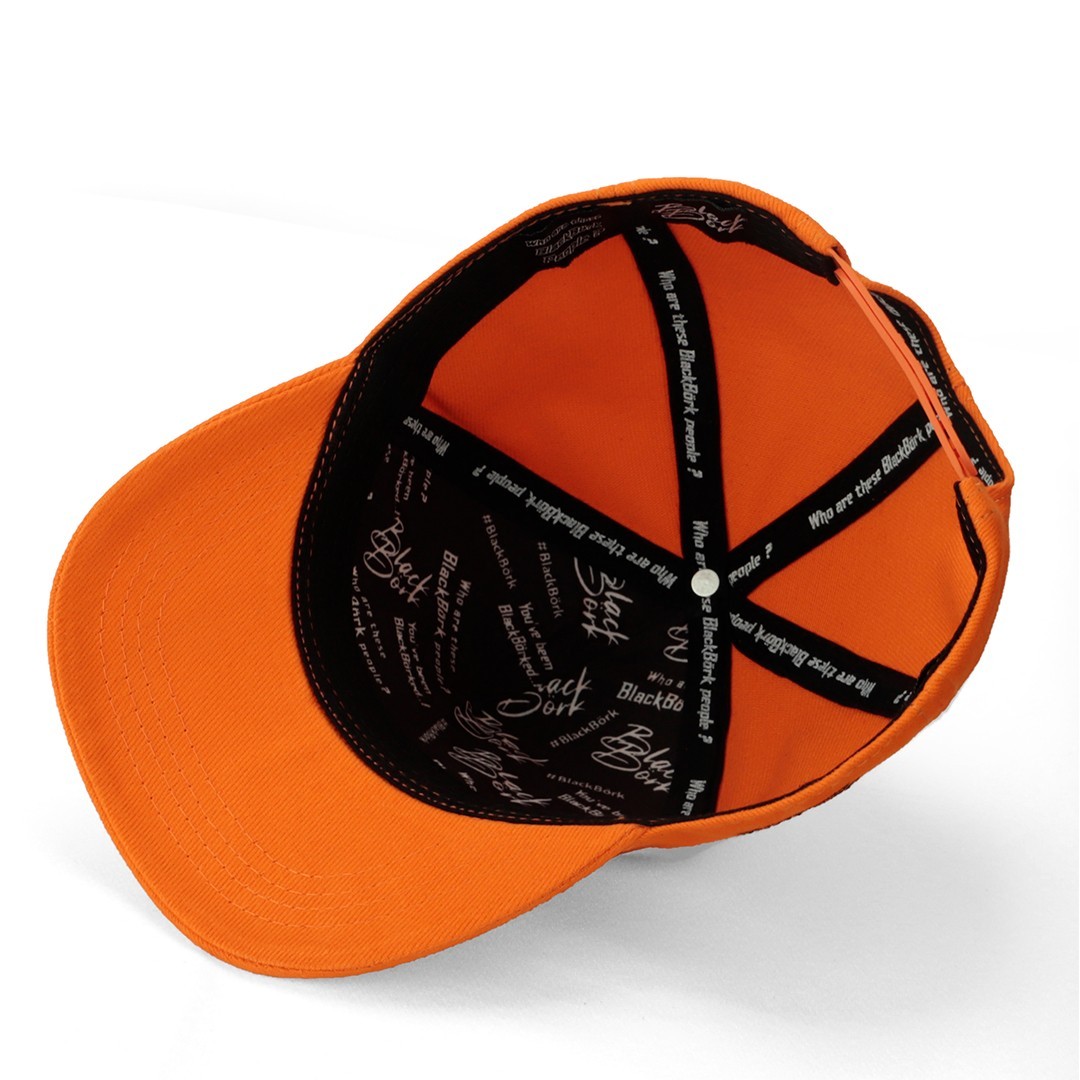 Neon Orange Kids Cap