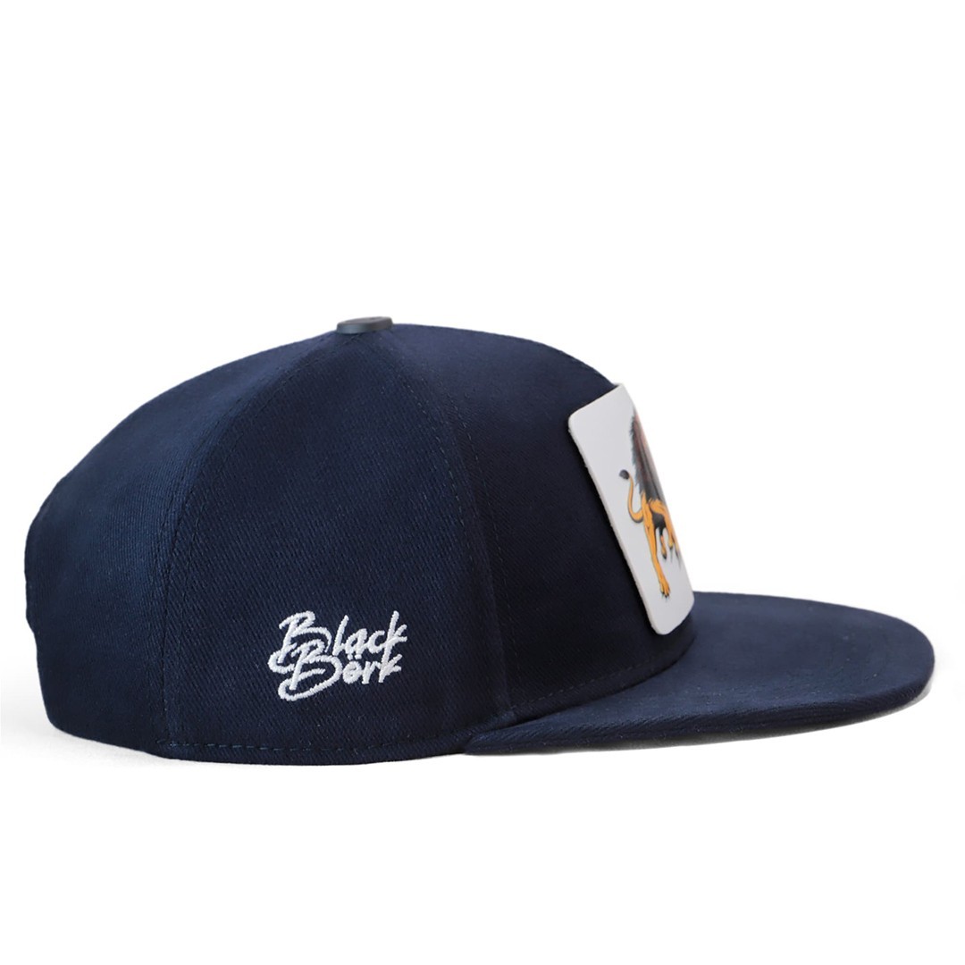 Navy Blue Kids Hip Hop Cap