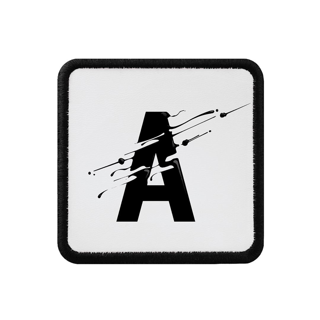 V1 A Letter - Unisex White Patch with 5bs Code Logo