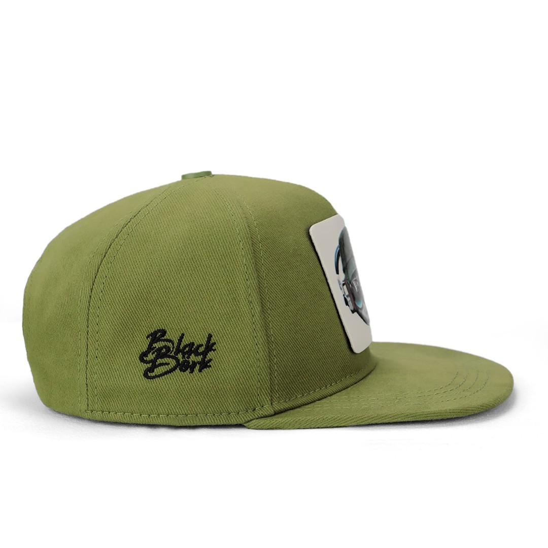 Light Green Kids Hip Hop Cap