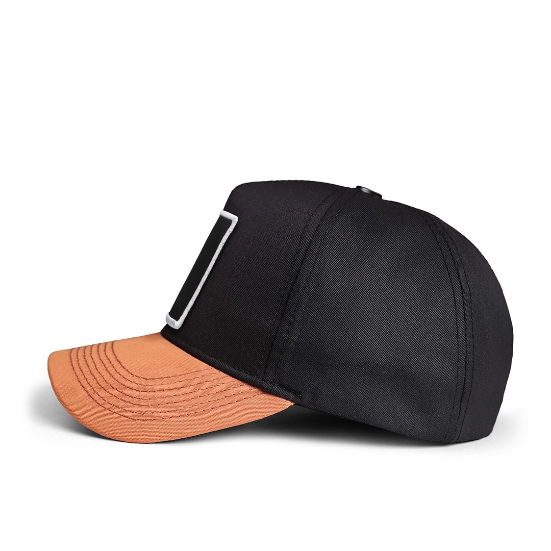 Tile Brim-Black Cap