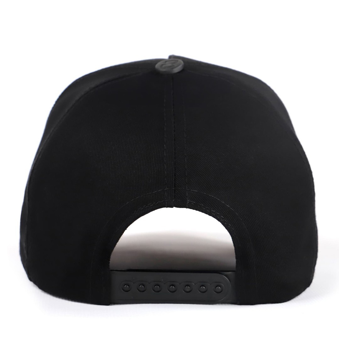 Black-Camel Peaked Cap