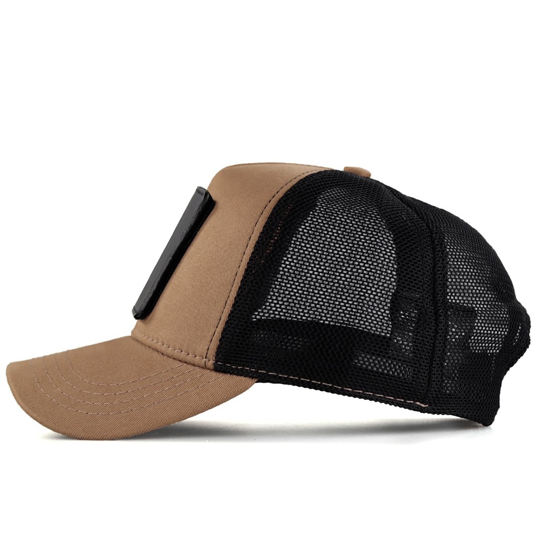 Mink-Black Cap