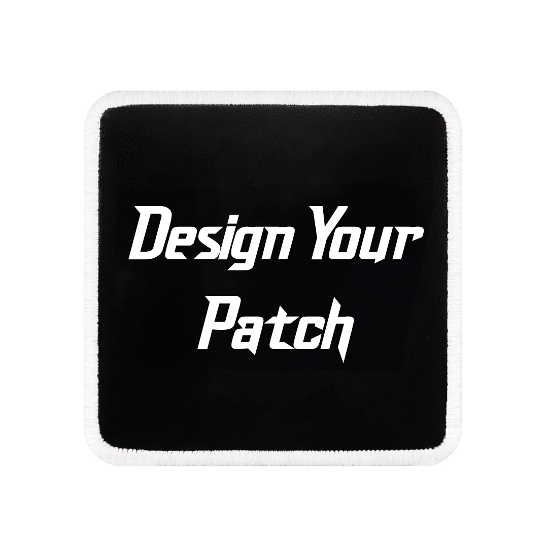 Design Your V1 Unisex Black-White Patch