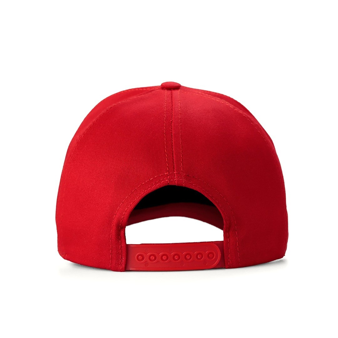 Black-Red Couple's Cap