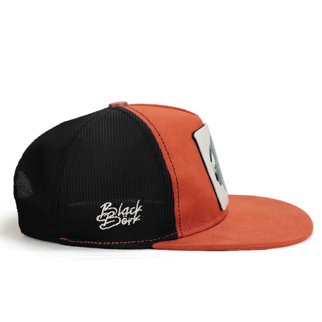 Brick-Black Kids Cap