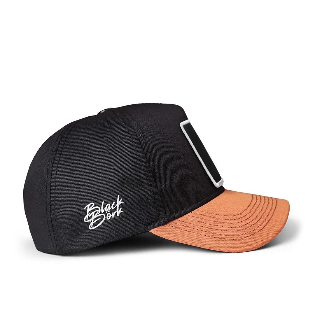 Tile Brim-Black Cap