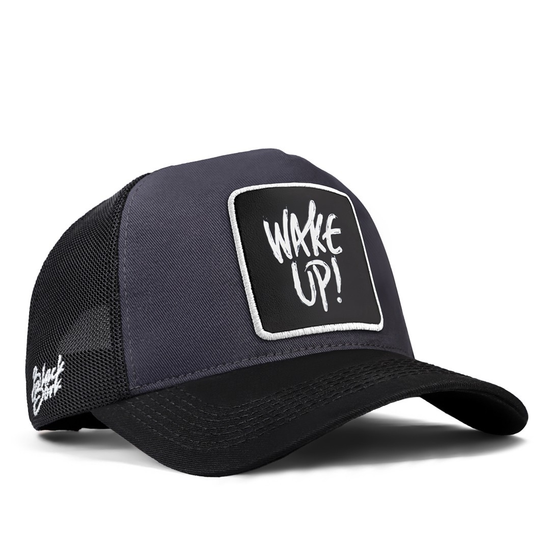 Black Peaked Anthracite - Black Cap