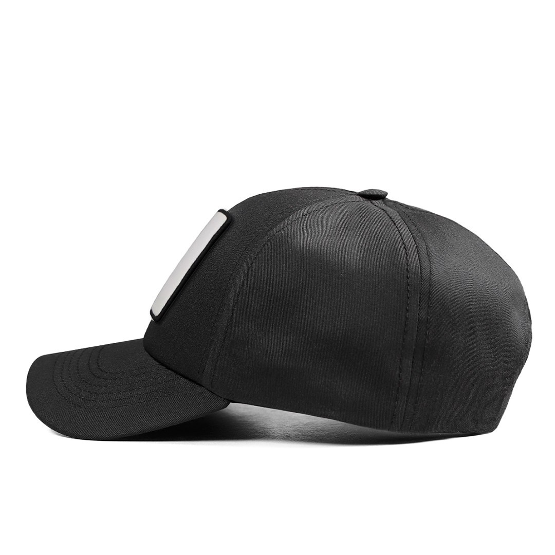 BlackBork Six Baseball Unisex Black Cap