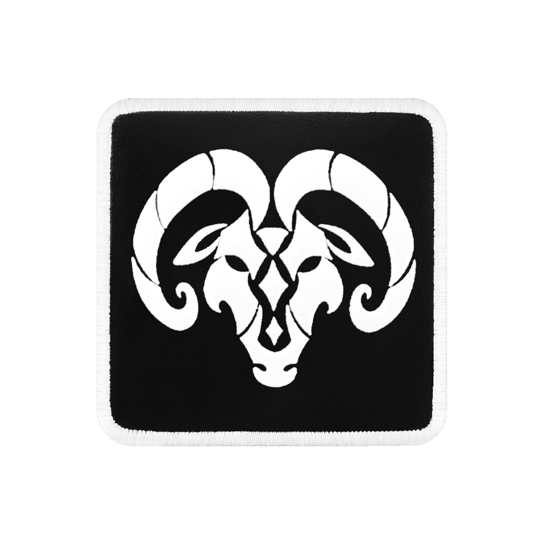 V1 Aries - Unisex Black Patch with 1 Code Logo