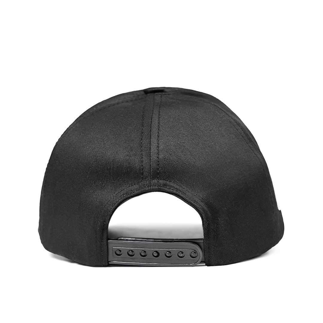 BlackBork Six Baseball Unisex Black Cap