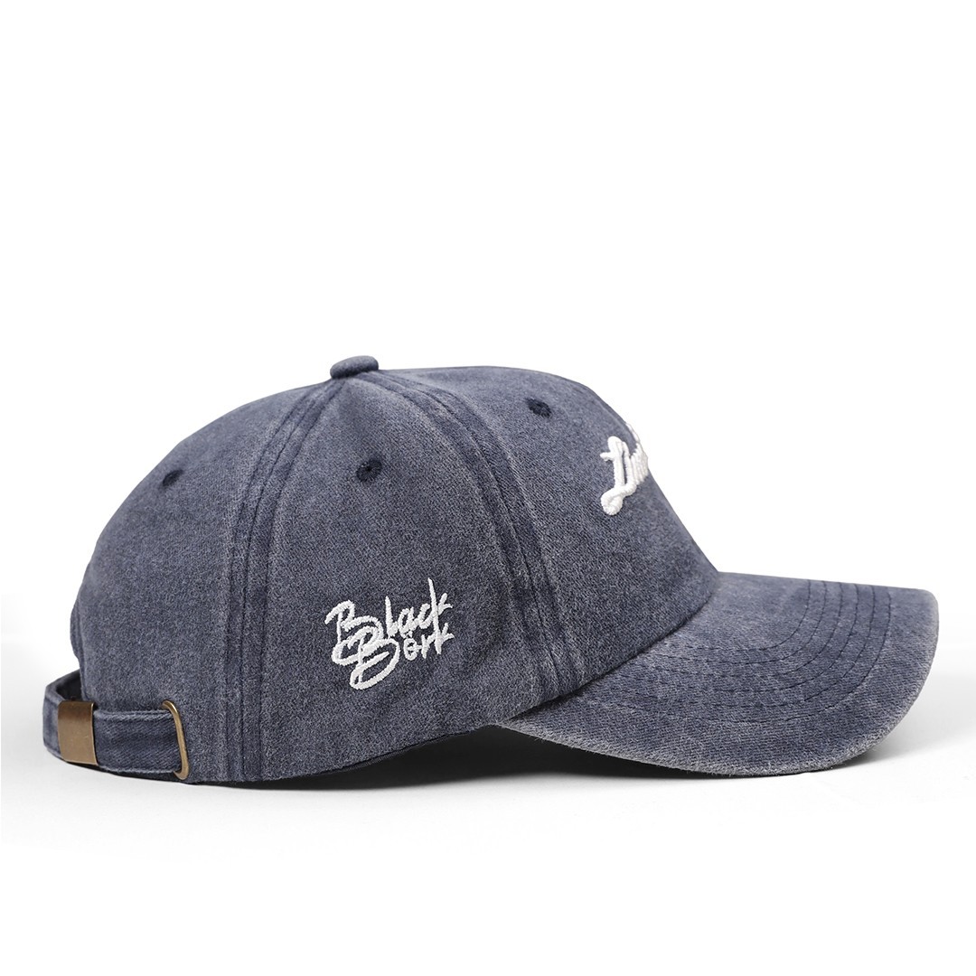 Vintage Navy Blue Cap