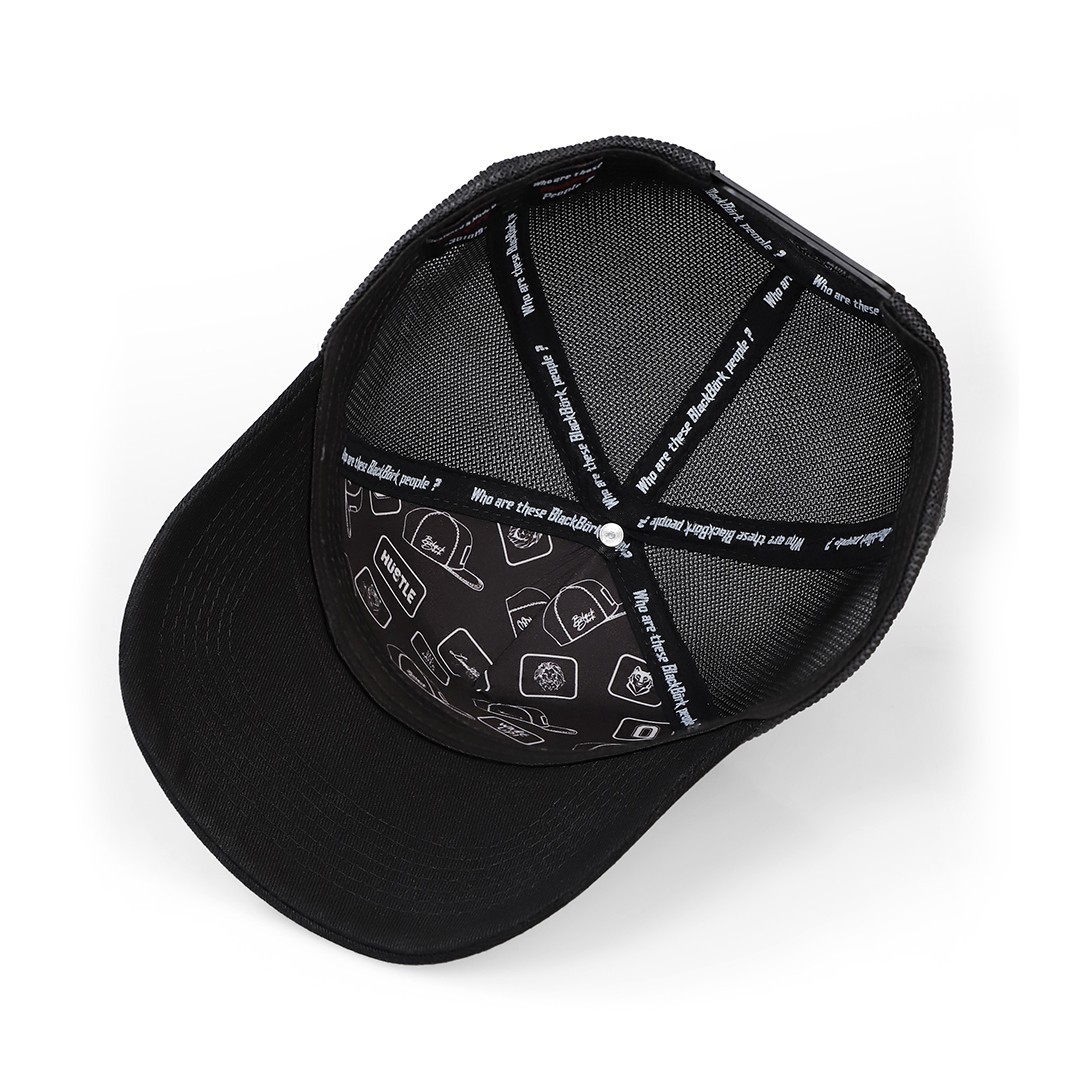 Fashion Black Brim Anthracite - Black Cap