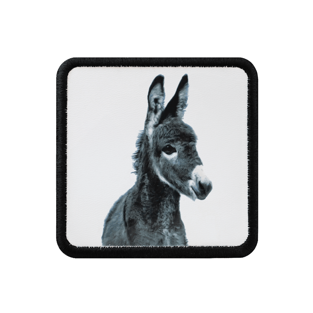 V1 Donkey - 1bs White Patch with Code Logo