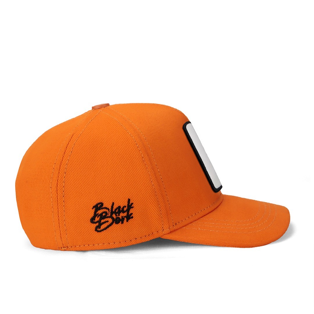 Neon Orange Kids Cap