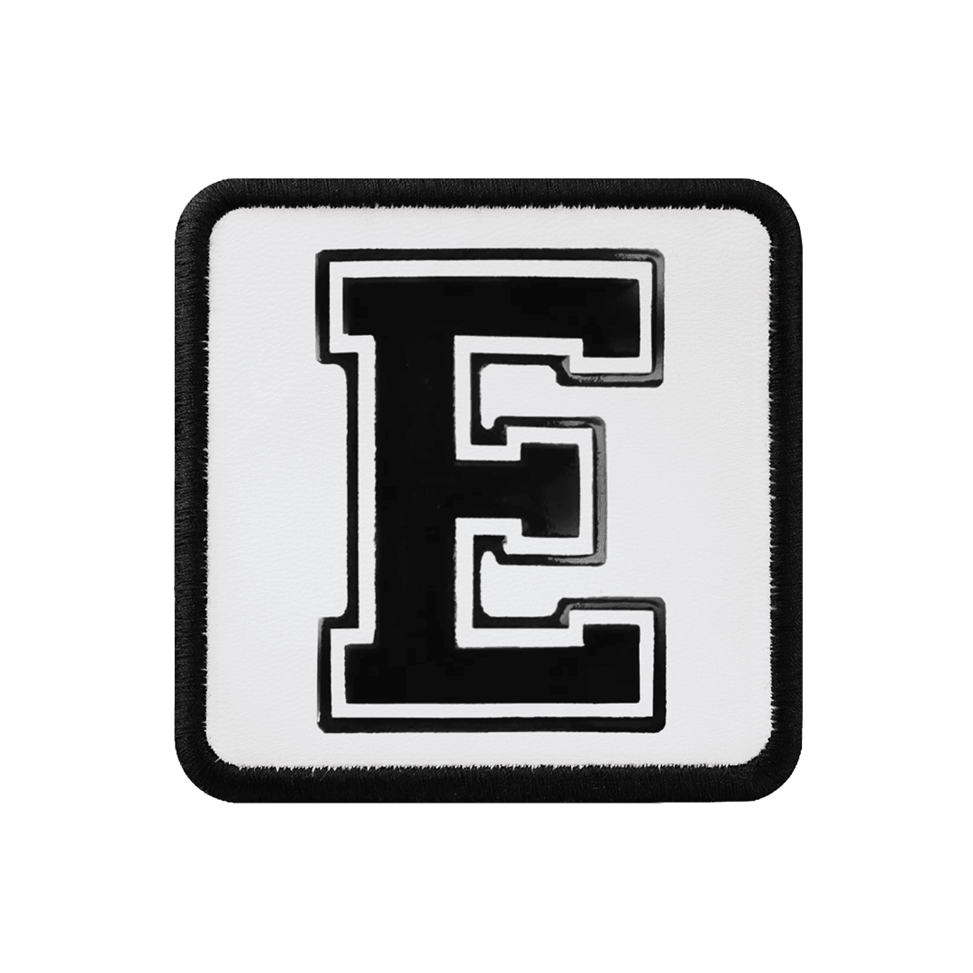 Letter E - 1 with Code Logo