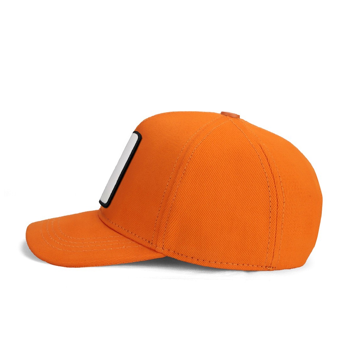 Neon Orange Kids Cap