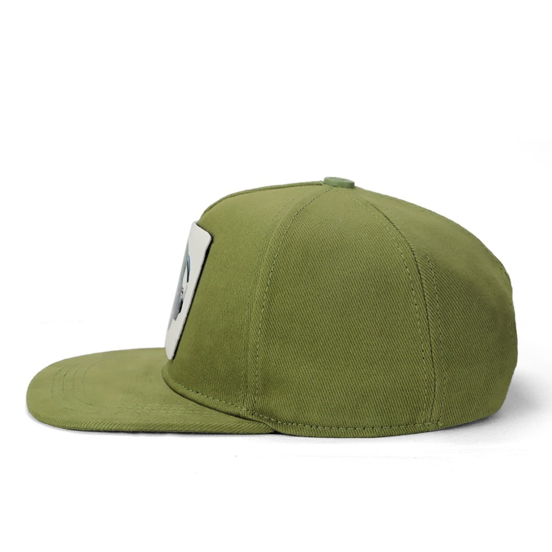 Light Green Kids Hip Hop Cap