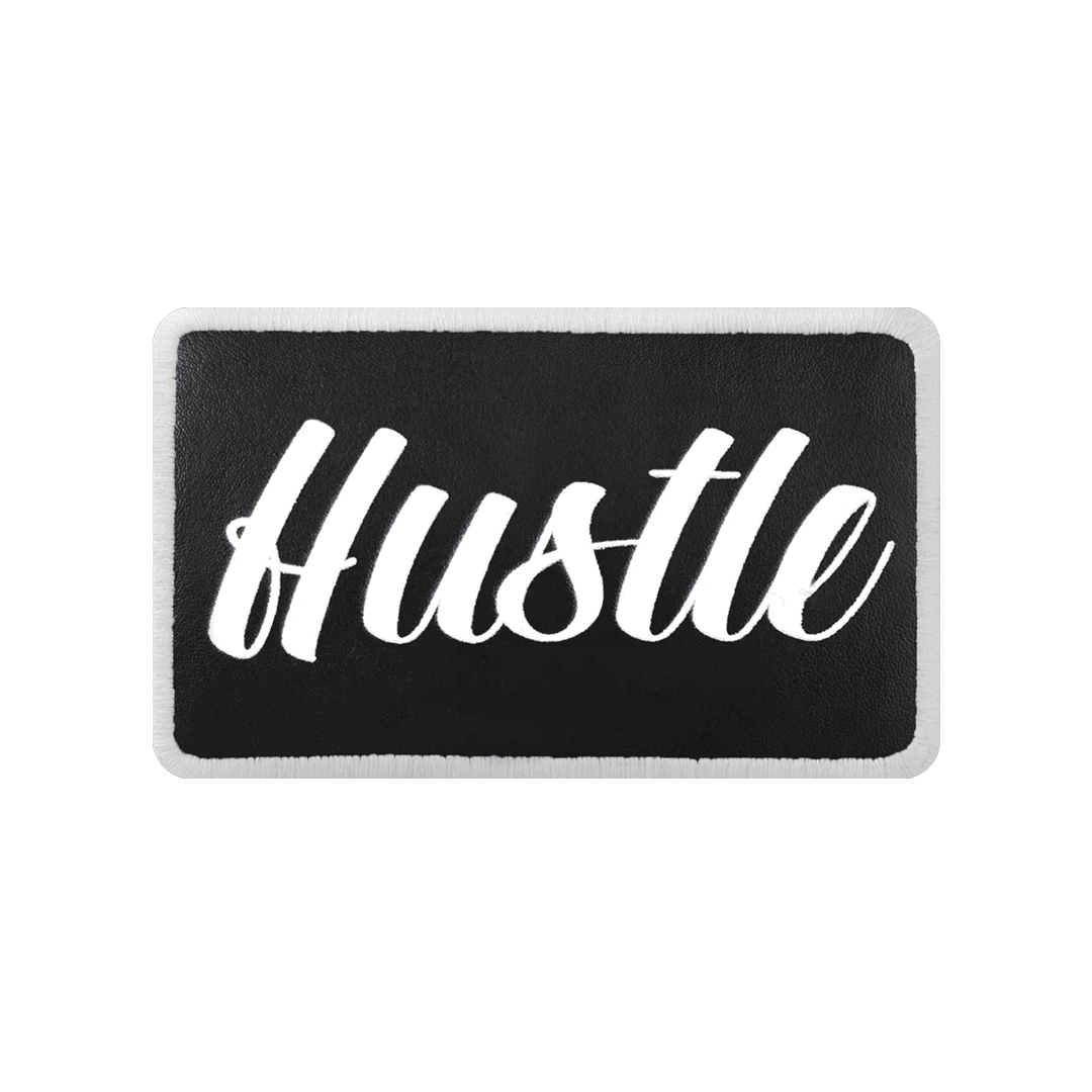 V2 Hustle - Unisex Black Patch with 2sb Code Logo