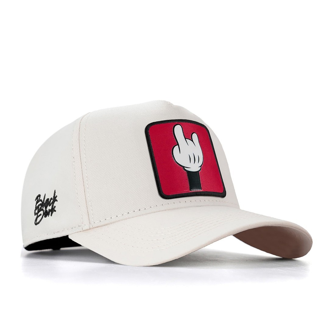 Beige Cap - Finger - 1 with Code Logo