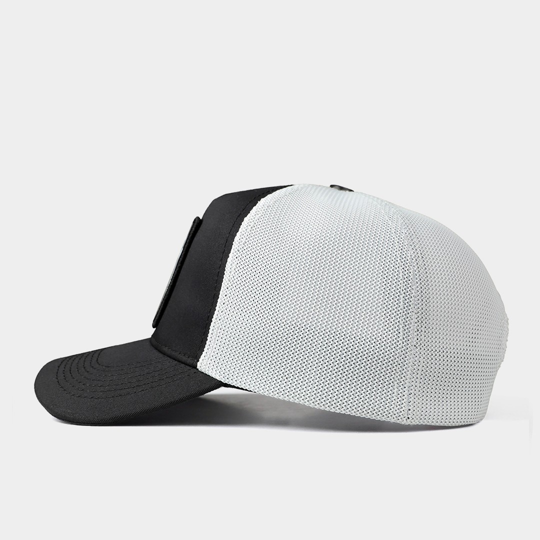 Black and White Cap