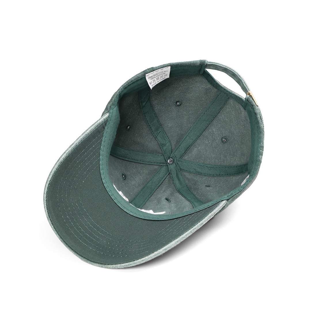 Vintage Dark Green Cap