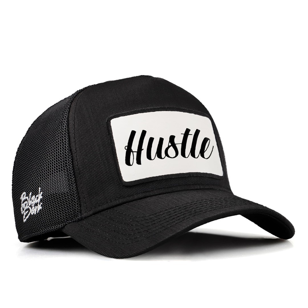 Hustle - 1 with Code Logo