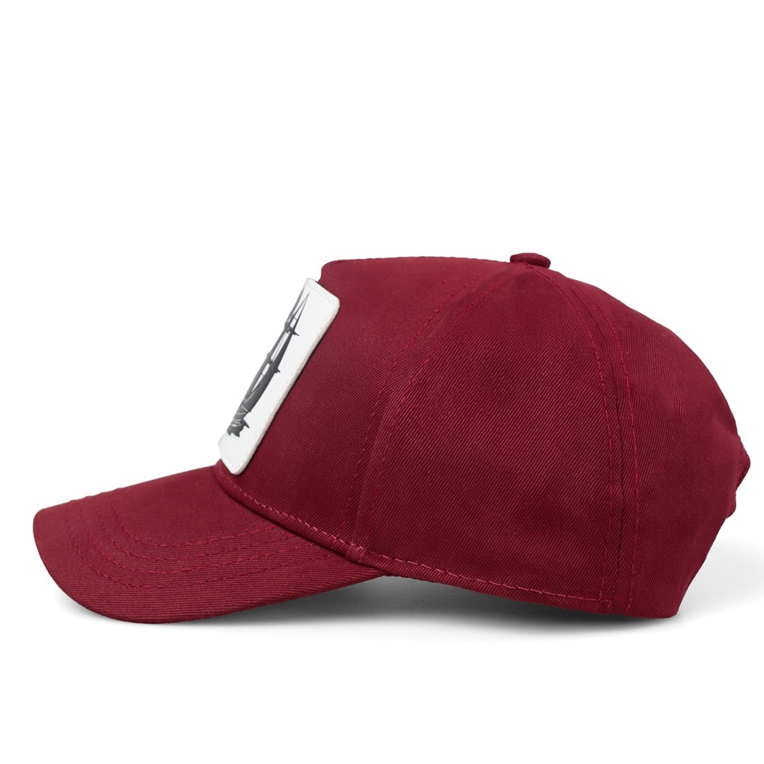 Burgundy Kids Cap