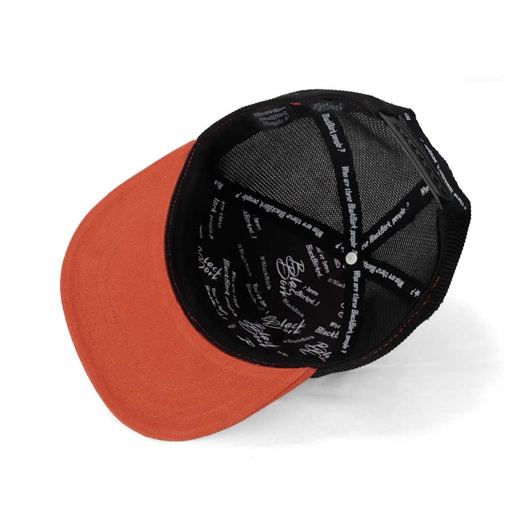 Brick-Black Kids Cap