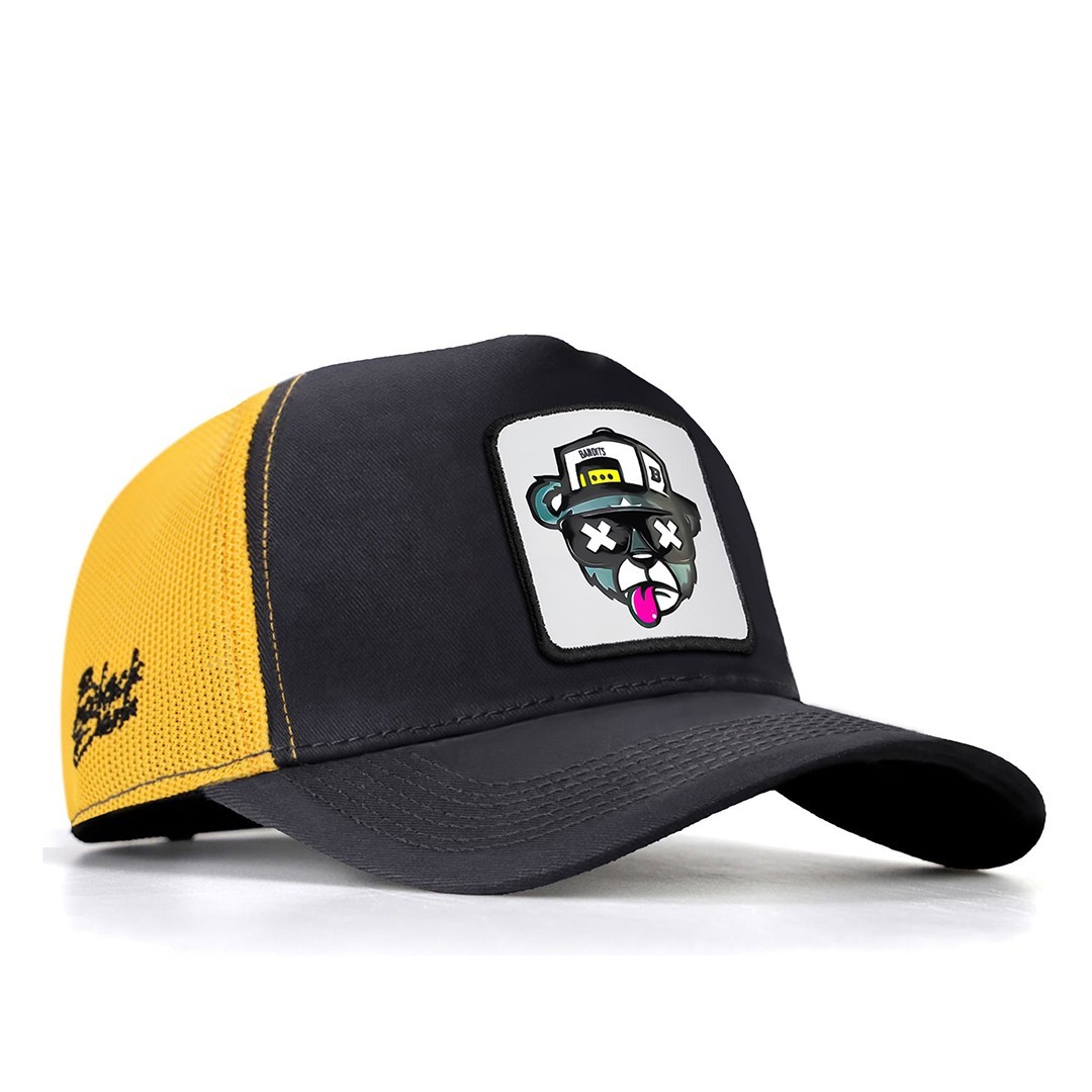 Dark Anthracite-Yellow Cap