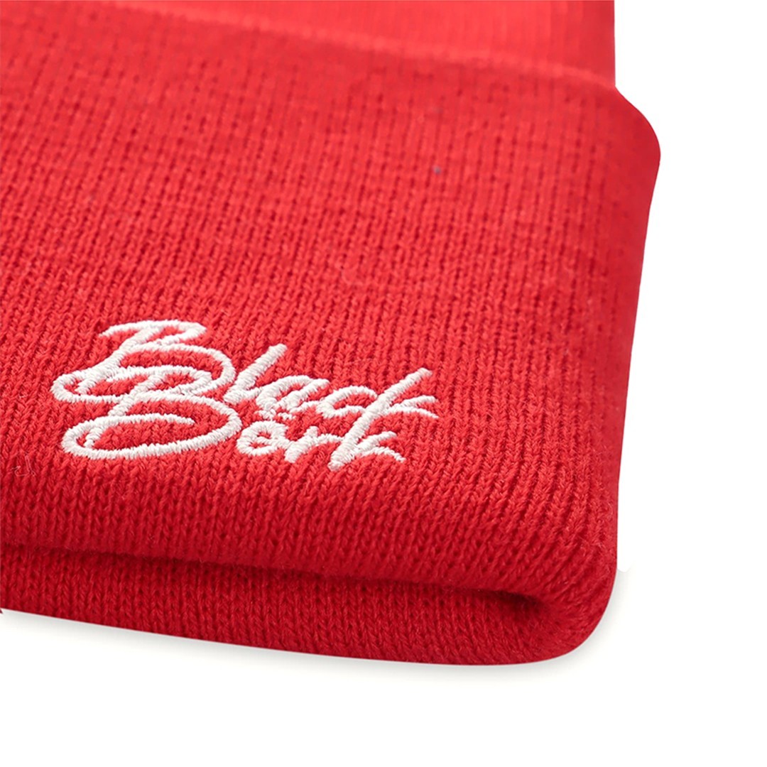 Red-Grey Beanie