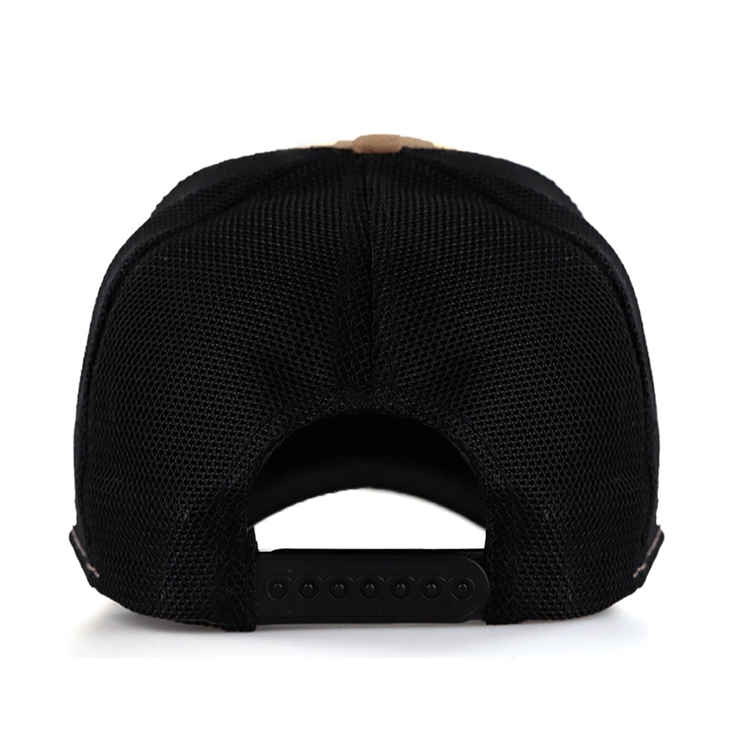 Mink-Black Cap