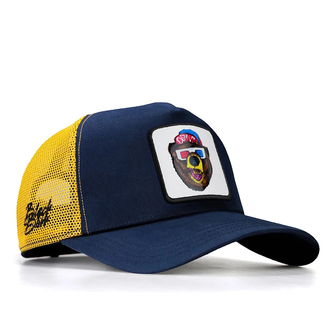 Blue-Yellow Cap