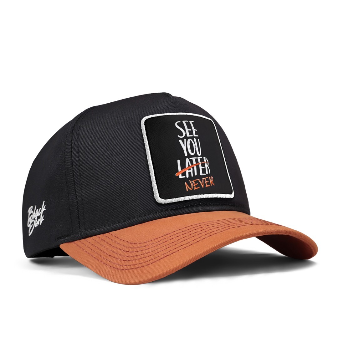 Tile Brim-Black Cap