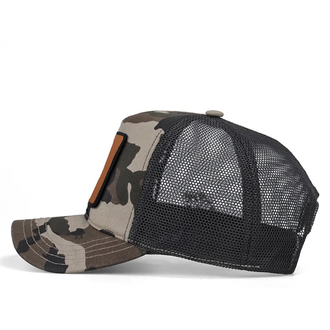 Camouflage-Black Cap