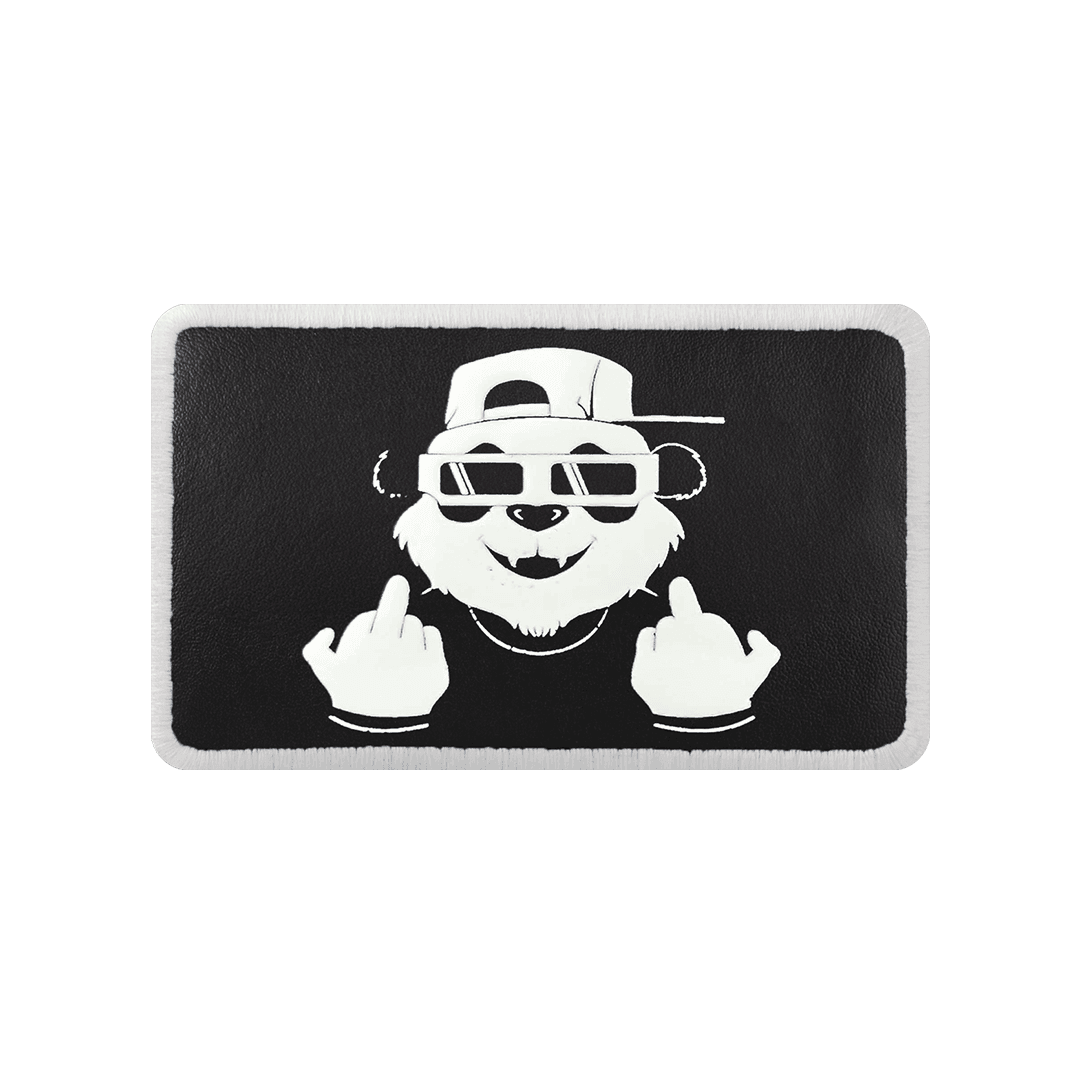 V2 Panda - Unisex Black Patch with 2sb Code Logo