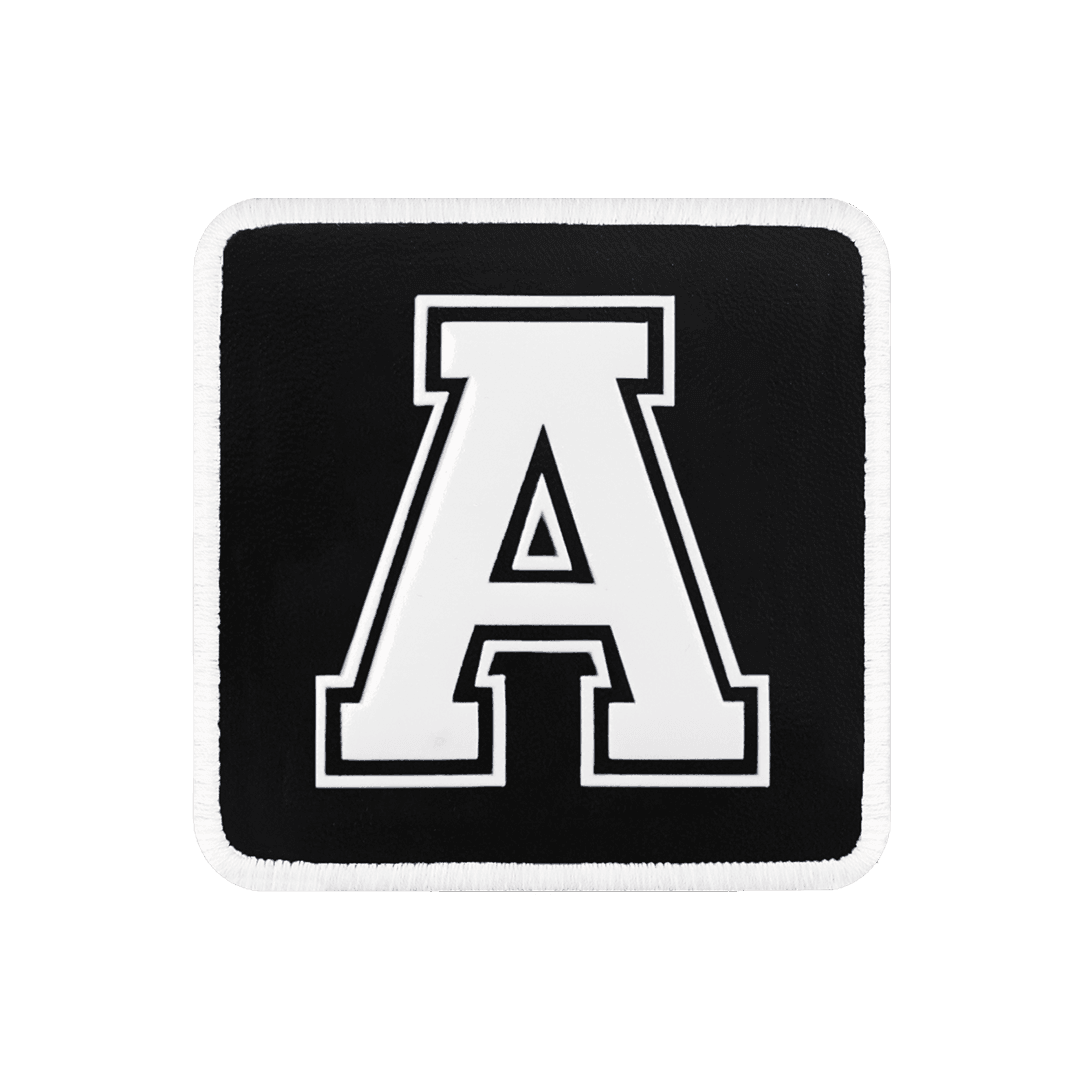 Letter Black-White Patch