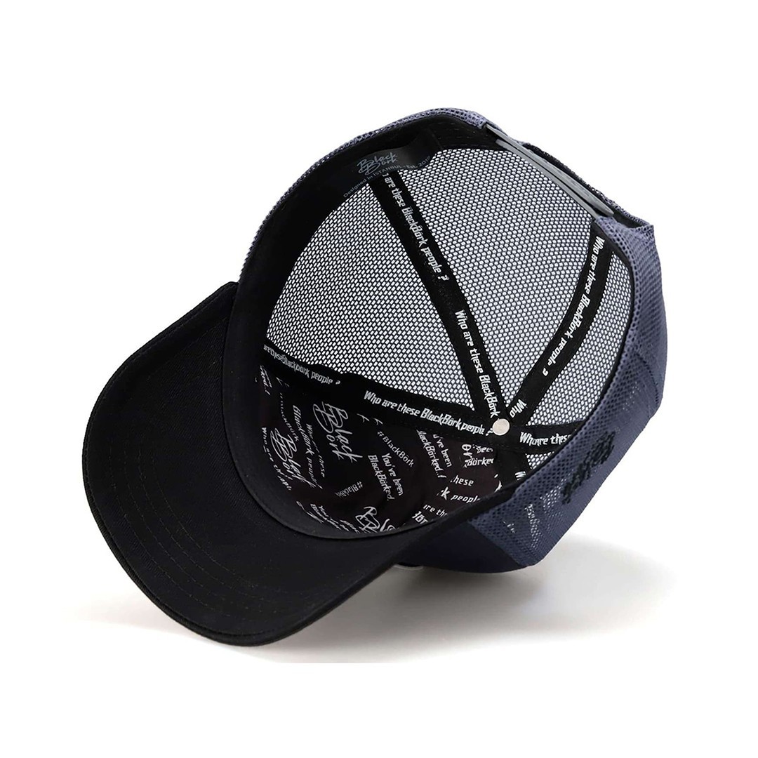 Black Peaked-Anthracite Cap