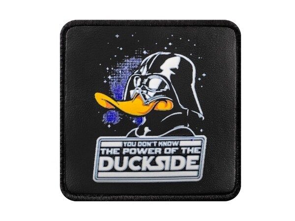 V1 Duckside - Unisex Black Patch with 1 Code Logo