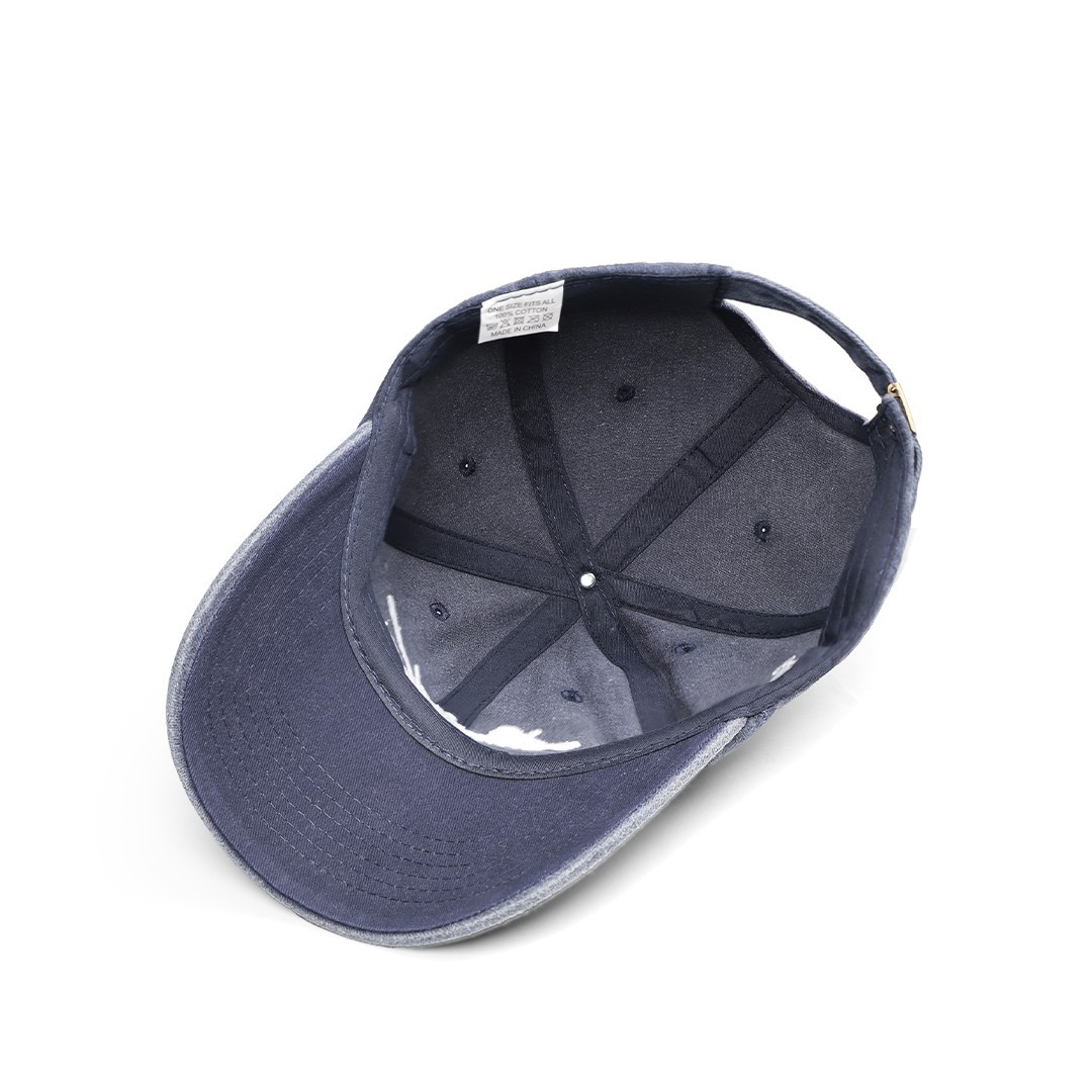 Vintage Navy Blue Cap