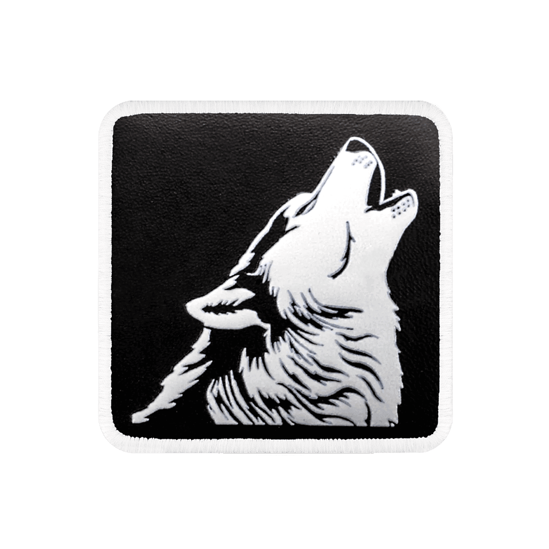 V1 Wolf - Unisex Black Patch with 3sb Code Logo