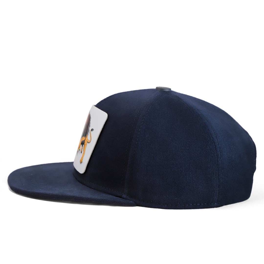 Navy Blue Kids Hip Hop Cap