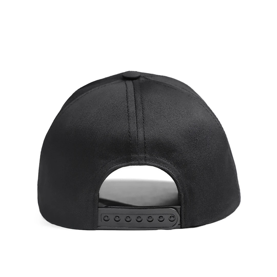 Baseball Six Unisex Black Cap