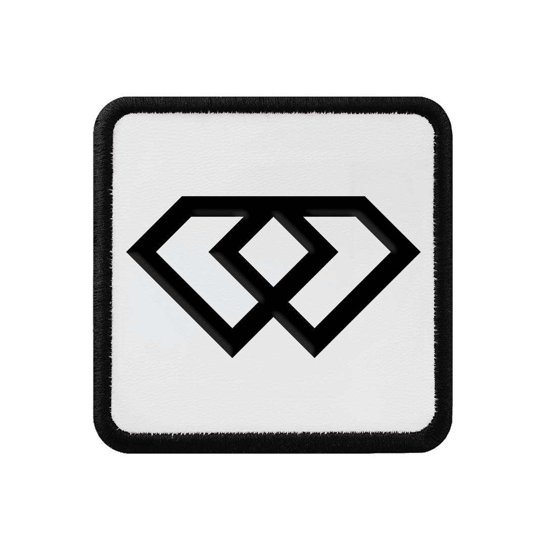 Fashion White-Black Patch - F - 3 with Code Logo