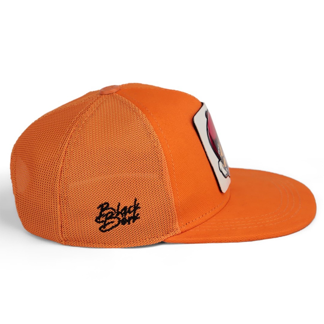 Orange Kids Hip Hop Cap