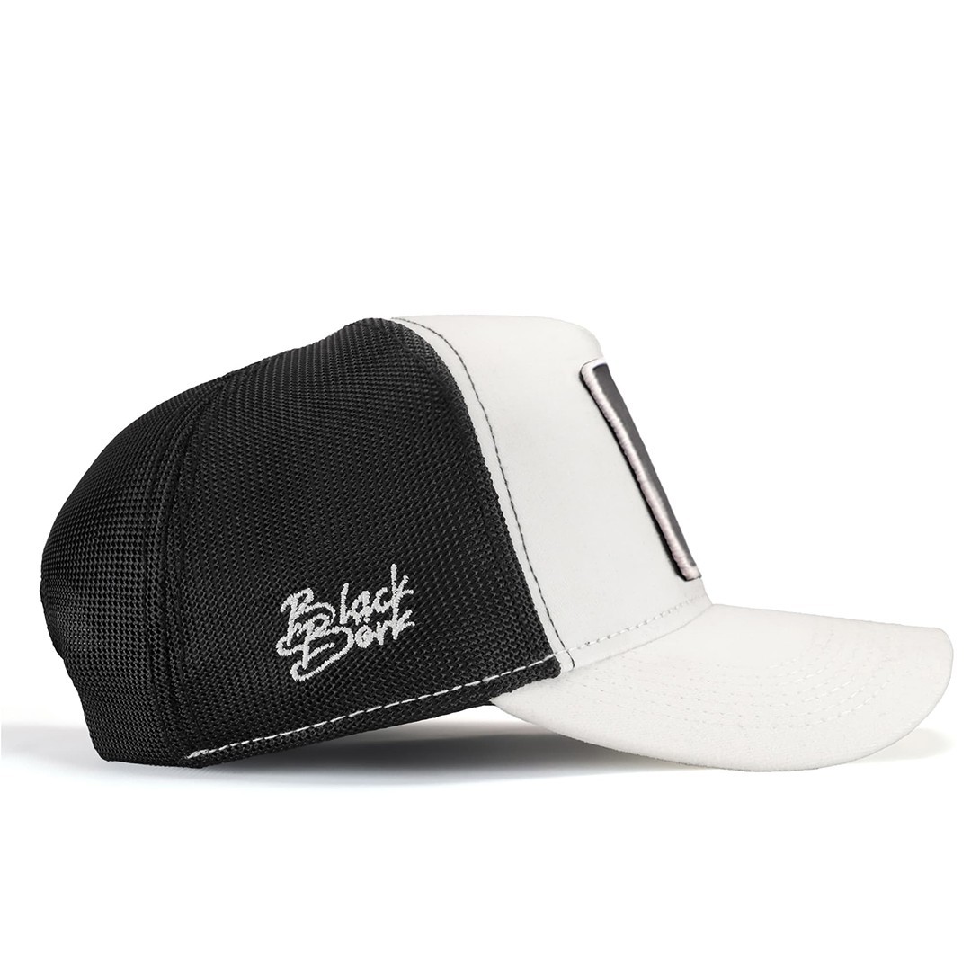 Fashion White-Black Cap