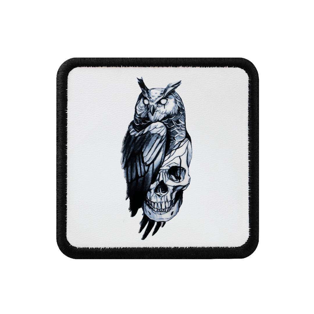 V1 Owl - Unisex White Patch with 3bs Code Logo