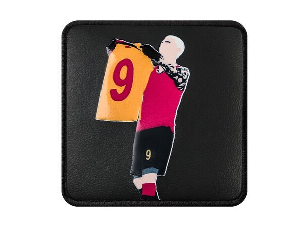 V1 Football Player - Unisex Black Patch with 3 Code Logo